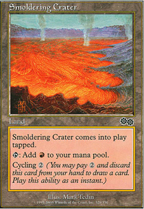 Cratère fumant
