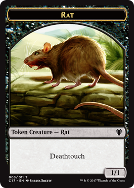 Chat (2/2) / Rat (1/1 contact mortel)