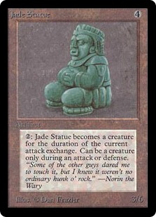 Statue de jade