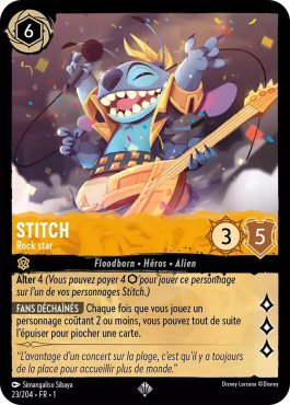 Stitch - Rock star