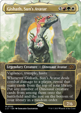 Gishath, avatar du soleil