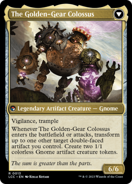 Tetzin, champion gnome / Le colosse aux rouages d'or