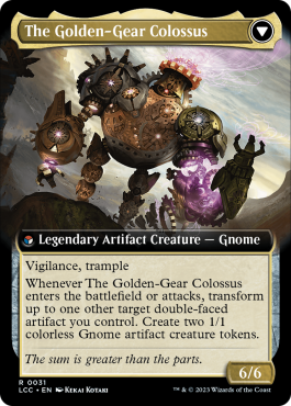 Tetzin, champion gnome / Le colosse aux rouages d'or