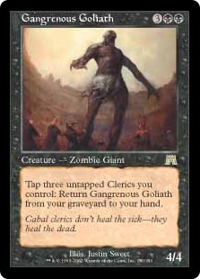 Goliath gangreneux
