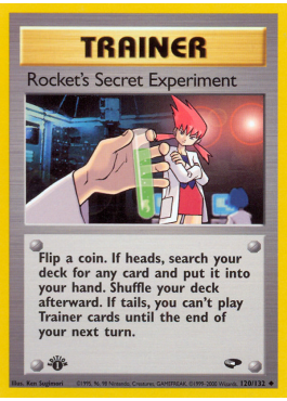 Rocket's Secret Experiment (G2 120)