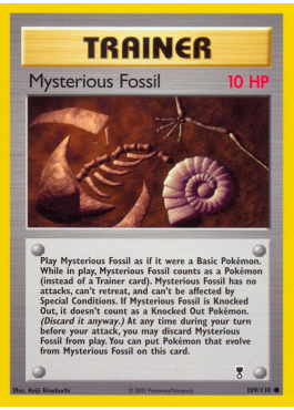 Mysterious Fossil (LC 109)