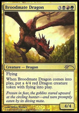 Dragon frère de couvée