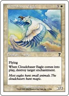 Aigle chasse-nuages