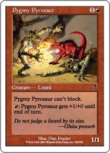 Pyrosaure pygmée