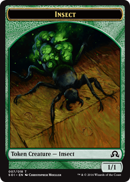Insecte (1/1, vert)