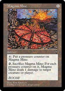 Mine à magma