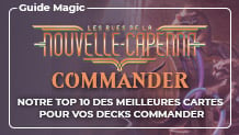 Commander Les Rues de La Nouvelle-Capenna : notre top 10 des cartes de l'édition