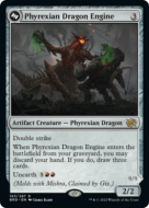 Dragon-machine phyrexian // Mishra, tombé aux mains de Phyrexia