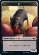 Rat (1/1, ne peut pas bloquer)