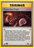 Mysterieux Fossile (FO 62)