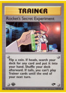 Rocket's Secret Experiment (G2 120)