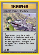 Brock's Training Method (G1 106)