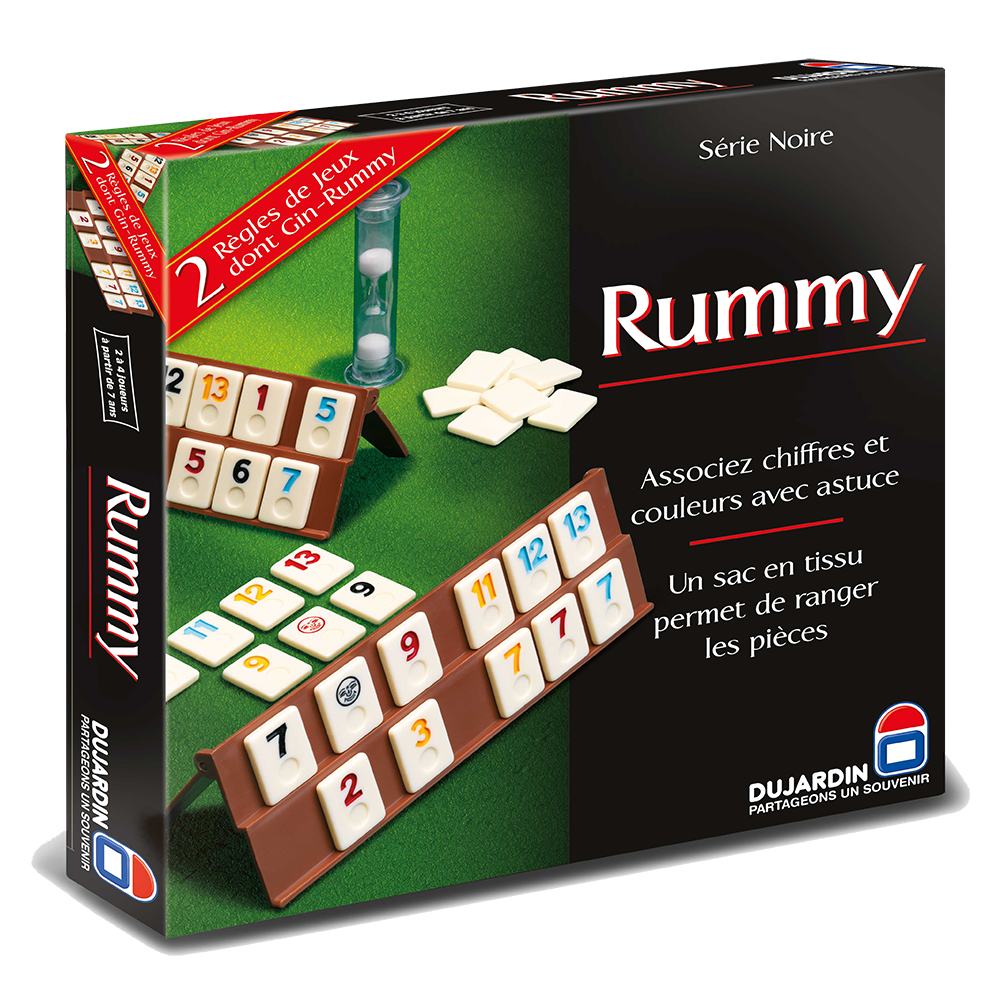 Rummy - Série Noire - Acheter vos Jeux de société en famille & entre amis - Magic Bazar