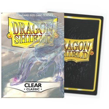 100 pochettes classic format standard clear dragon shield 