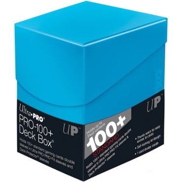 deck box eclipse 100 sky blue bleu clair ultra pro 85685 