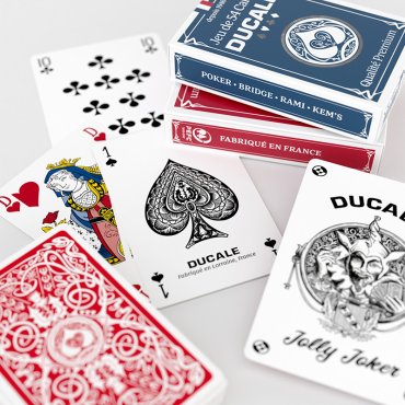 jeu de 54 cartes ducale premium materiel de jeu 