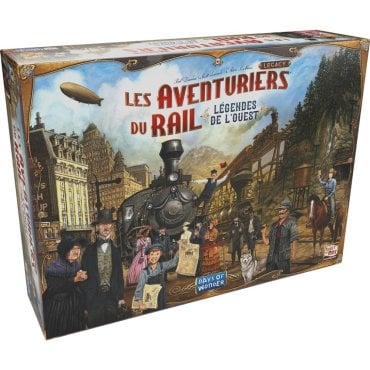 les aventuriers du rail legacy legendes de l ouest jeu days of wonder boite 