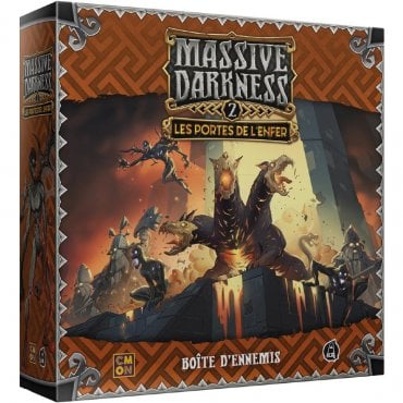 massive darkness 2 boite ennemis les portes de lenfer boite de jeu 