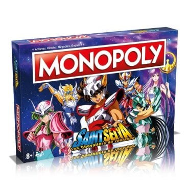 monopoly saint seiya les chevaliers du zodiaque boite de jeu 