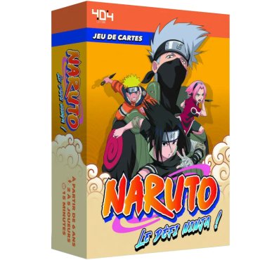 naruto le defi ninja jeu 404 editions boite 