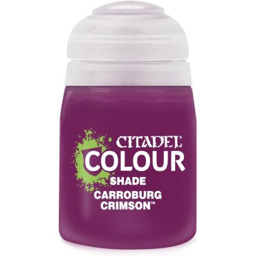 pot de peinture shade carroburg crimson 18ml 24 13 citadel colour 