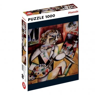 puzzle 1000 piatnik chagall autoportrait 