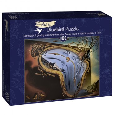 puzzle 1000 pieces bluebird dali montre molle 