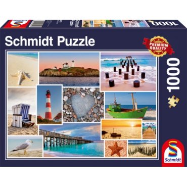 puzzle schmidt 1000 a la mer 