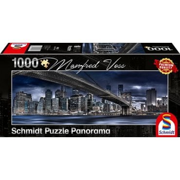 puzzle schmidt 1000 pieces new york dark night 