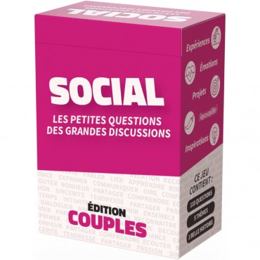 social edition couples jeu savana games boite 