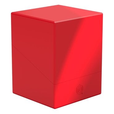 ugd 011422 001 00 boulder deck case 100 solid rouge ultimate guard 