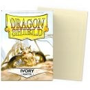 100 Pochettes Matte Format Standard Ivory - Dragon Shield