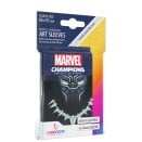 50 + 1 Pochettes Art Black Panther Marvel Champions 66 x 91 mm - Gamegenic