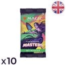 Lot de 10 boosters d'extension Commander Masters - Magic EN