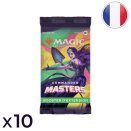 Lot de 10 boosters d'extension Commander Masters - Magic FR