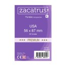 55 Protège-cartes premium Format USA clear- Zacatrus