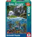 Puzzle 1000 pièces - Enright : Cascade