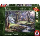 Puzzle 1000 pièces Disney - Kinkade : Blanche-Neige